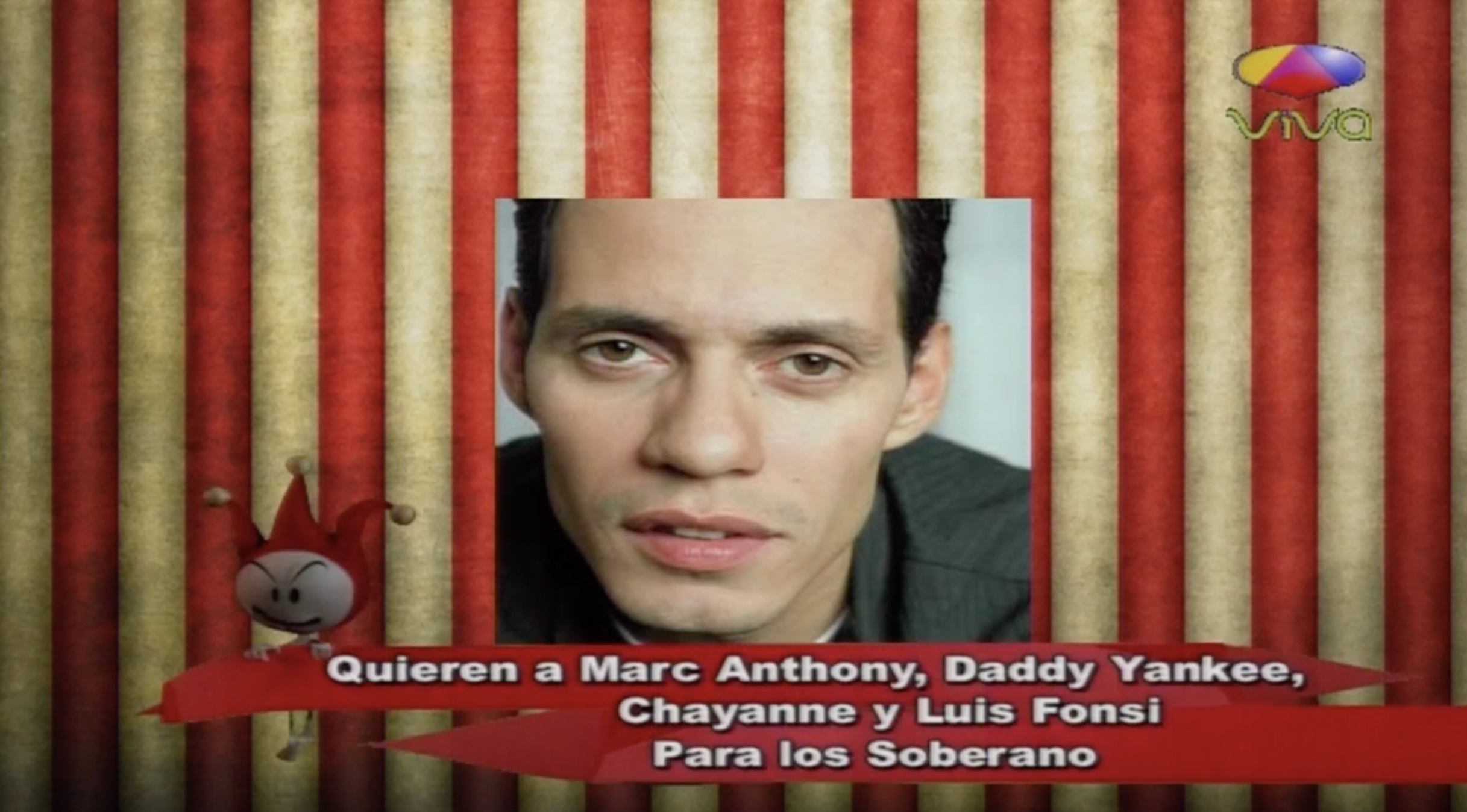 Quieren A Marc Anthony, Daddy Yankee, Chayanne, Y Luis Fonsi Para Los Soberano