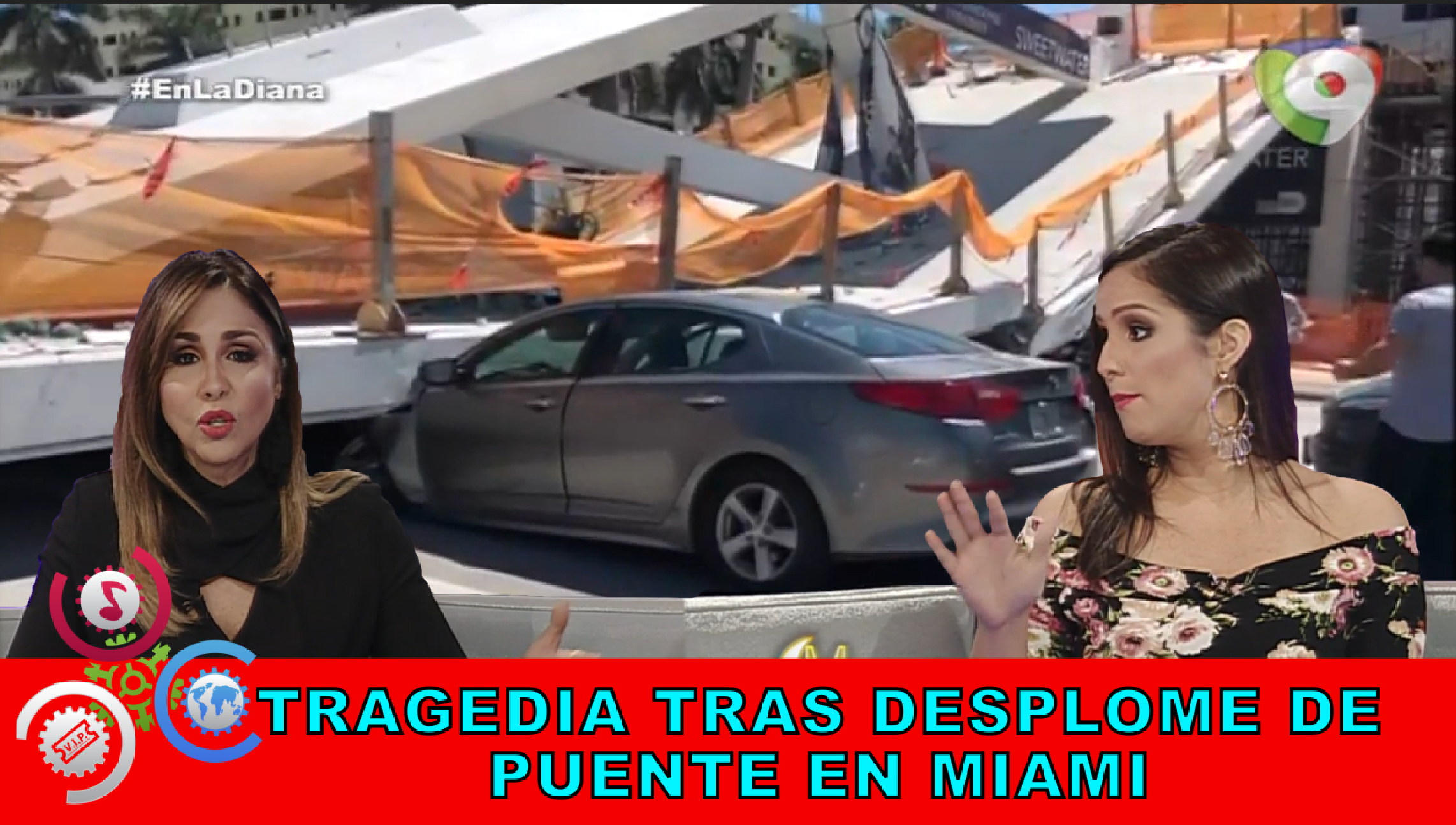 Se Derrumba Puente En EE.UU A Solo Días De Ser Inaugurado “Esta Noche Mariasela”