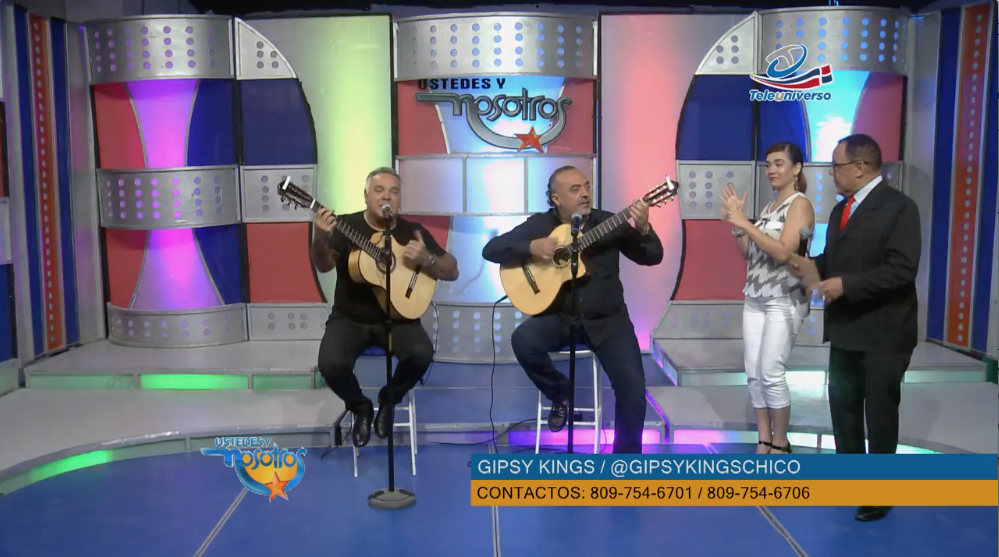 La Presentación De Gipsy Kings En Ustedes Y Nosotros
