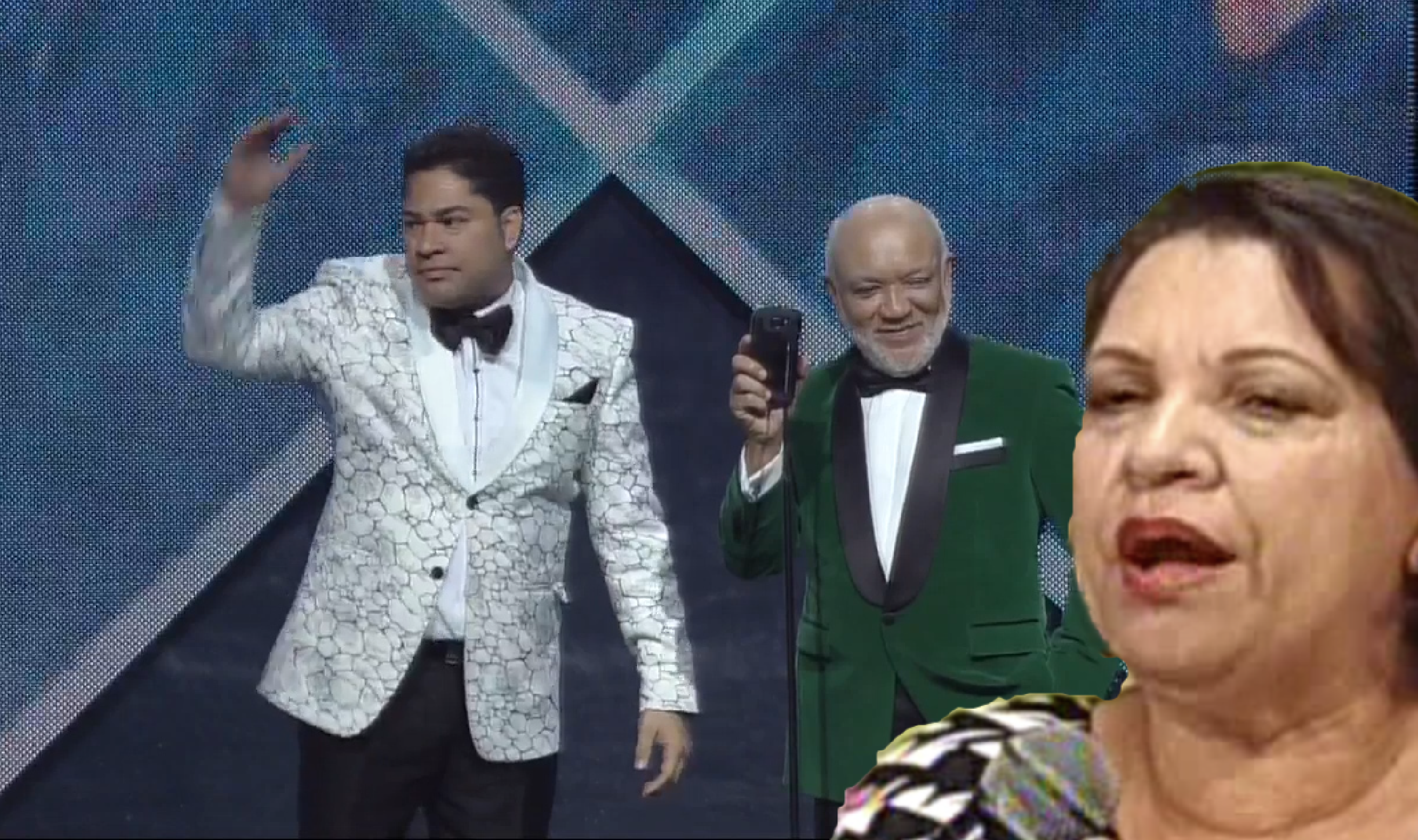 El Pacha Y Jochy Santos Presentando La Orquesta De Año Pero Su Mama Intercede