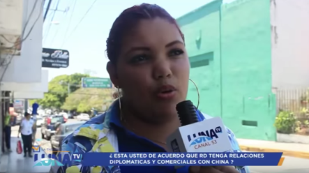 China Y República Dominicana – Encuesta Luna TV