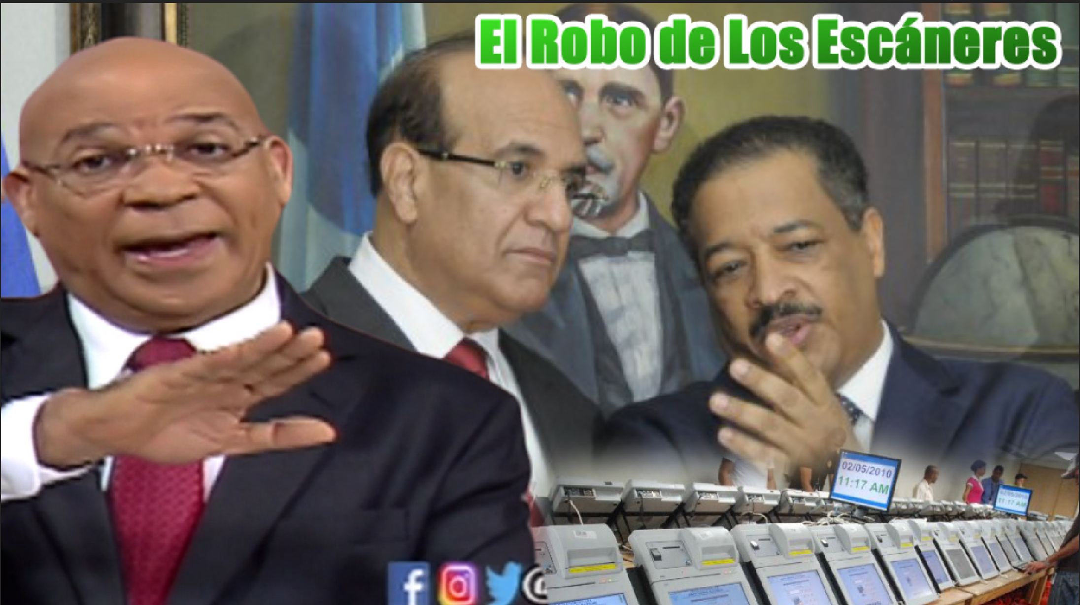 Marino Zapete Revela Cuáles Son Los Cómplices De Del Robo De Los Escáneres De La Junta, Que Andan Pavoneándose  Y Libres