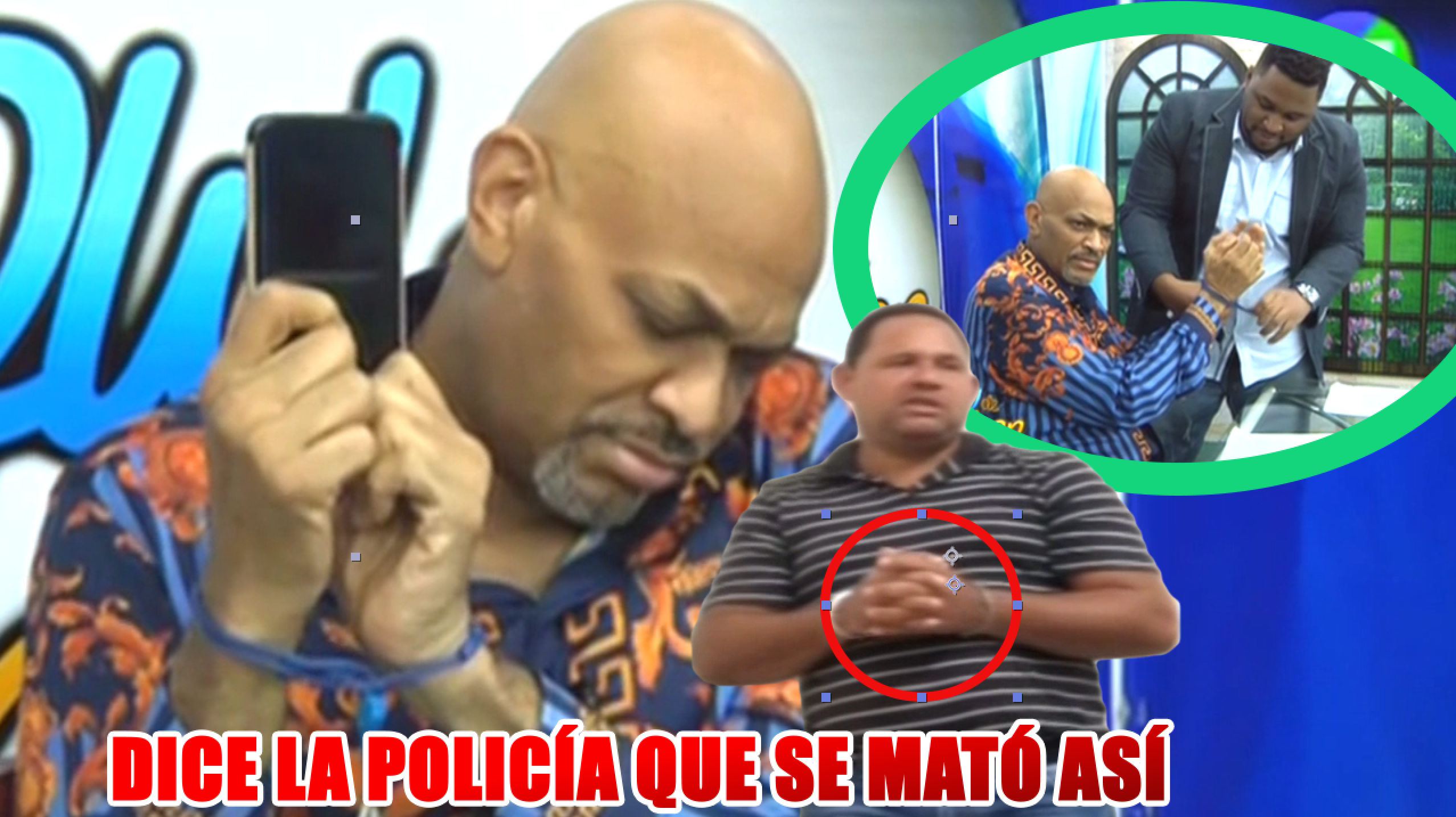 ¡EN EXCLUSIVA Y EN VIVO! Nelson Javier Muestra Cómo Se Mató Vigilante Esposado