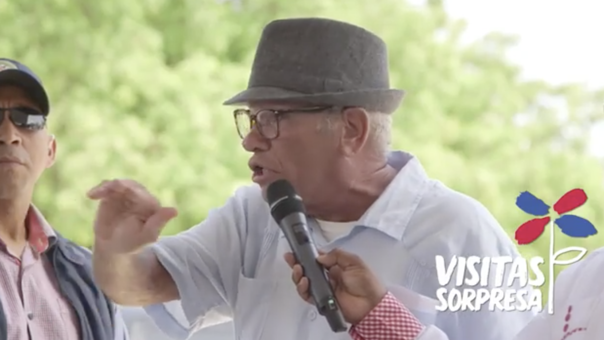 Dice Manuel Castillo Que Danilo Es El Padrino De Los Agricultores En #VisitasSorpresa Se Incluye Pedernales En #ReforestemosQuisqueya ‬