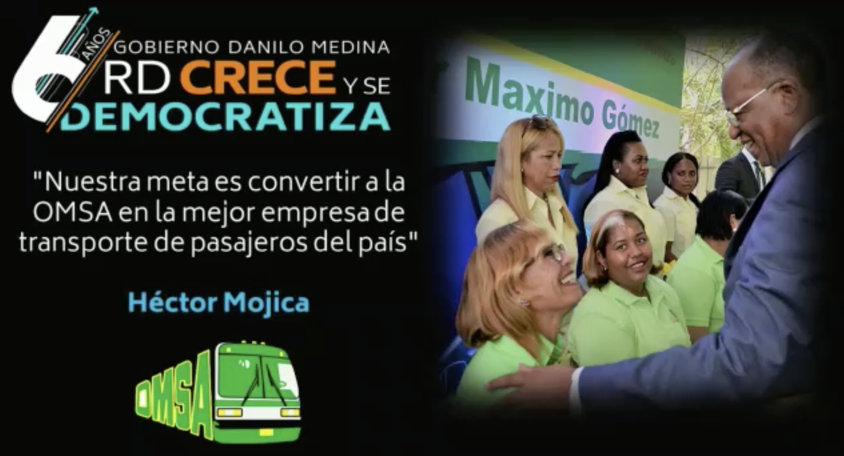El Gobierno Dominicano Te Respalda Transportándote A Largas Distancias Por Un Precio Muy Barato