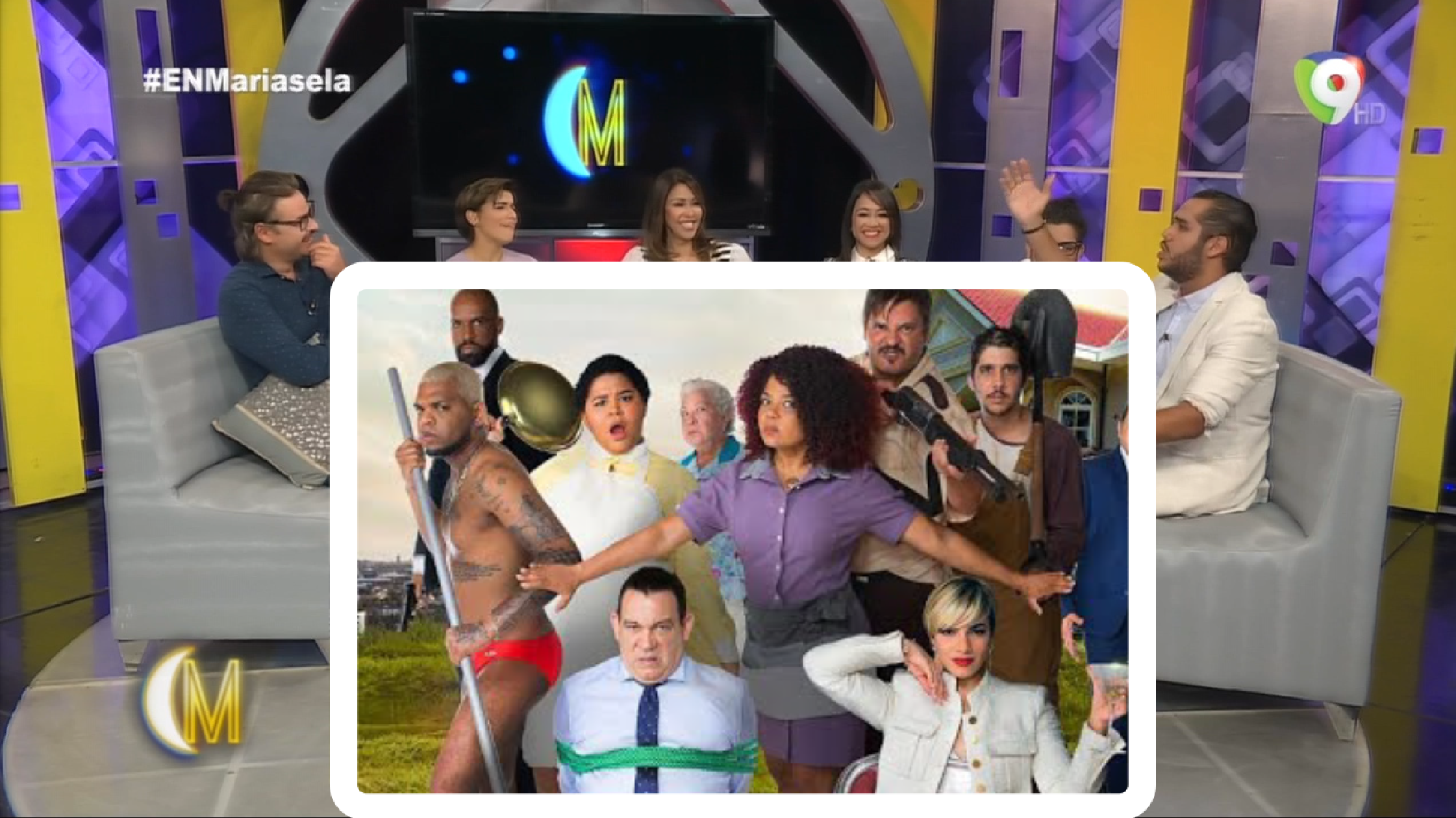 Elenco De La Película “Trabajo Sucio” En Esta Noche Mariasela