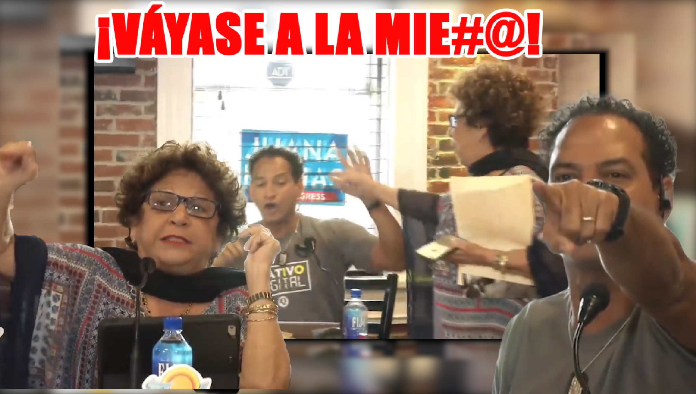 ¡VÁYASE A LA MIE#@! Momento En Que Consuelo Y José Laluz Arman Tremendo Rebú En El Sol De La Mañana