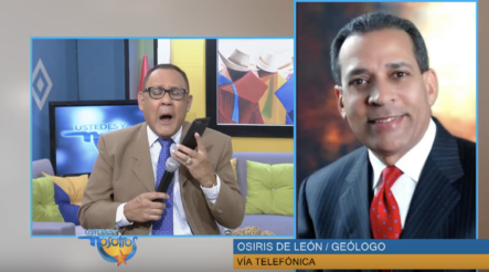 Osiris De León Habla Sobre Temblores En La República Dominicana