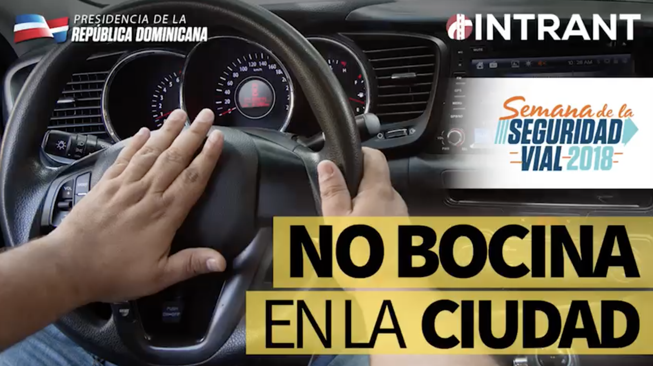 En La Semana Seguridad Vial Te Pedimos Que Te Comportes Y Tengas Paciencia. No Toques Bocina