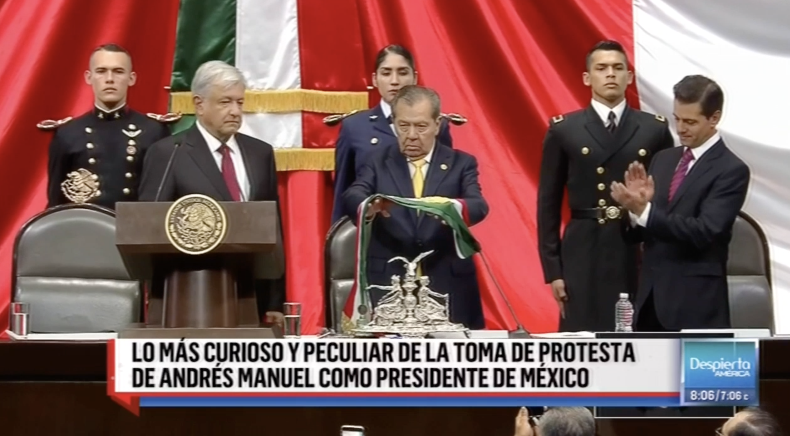 Lo Más Curioso Y Peculiar De La Toma De Posesión De Andrés Manuel Como Presidente De México