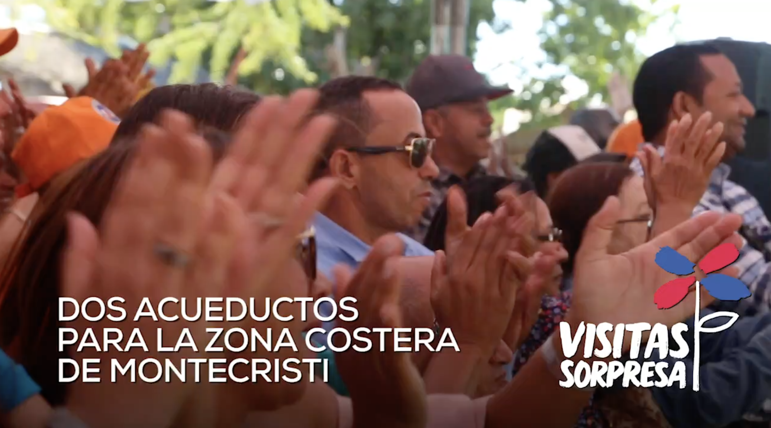 En La Visita Sorpresa No. 226 Le Solicitaron Al Presidente Medina Agua Para La Zona Costera De Montecristi.‬