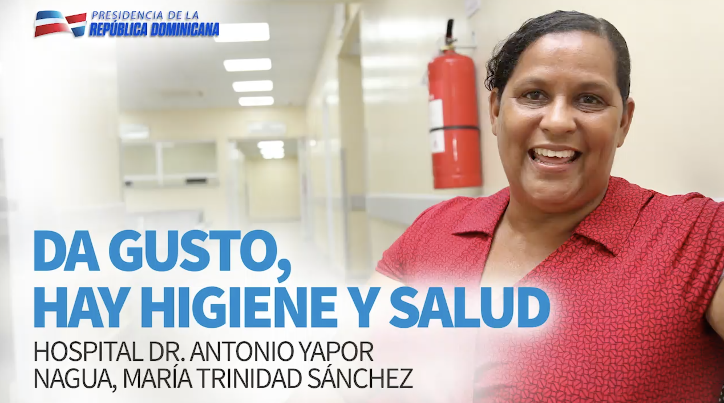 ‪Danilo Medina Entrega Renovado Esta Tarde En Nagua El Hospital Antonio Yapor.