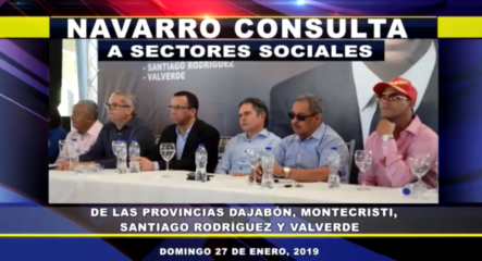 ANDRÉS NAVARRO CONTINUA CONSULTAS CON SECTORES PRODUCTIVOS Y SOCIALES PARA CONSTRUCCION PROYECTO DE NACION