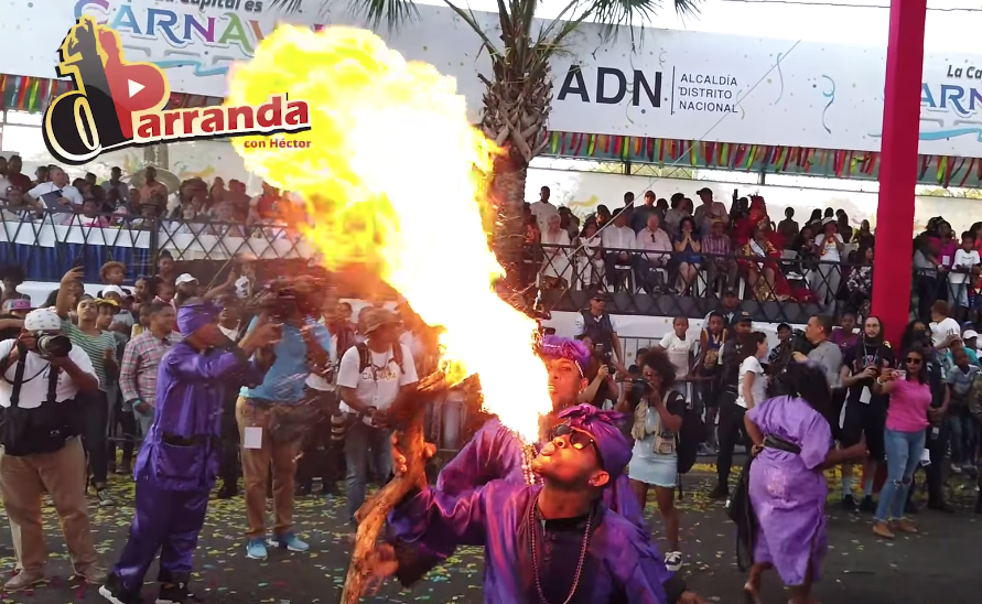 Recorrido Por El Desfile Del Carnaval Del Distrito Nacional 2019, Ala Jaza Se Presentó