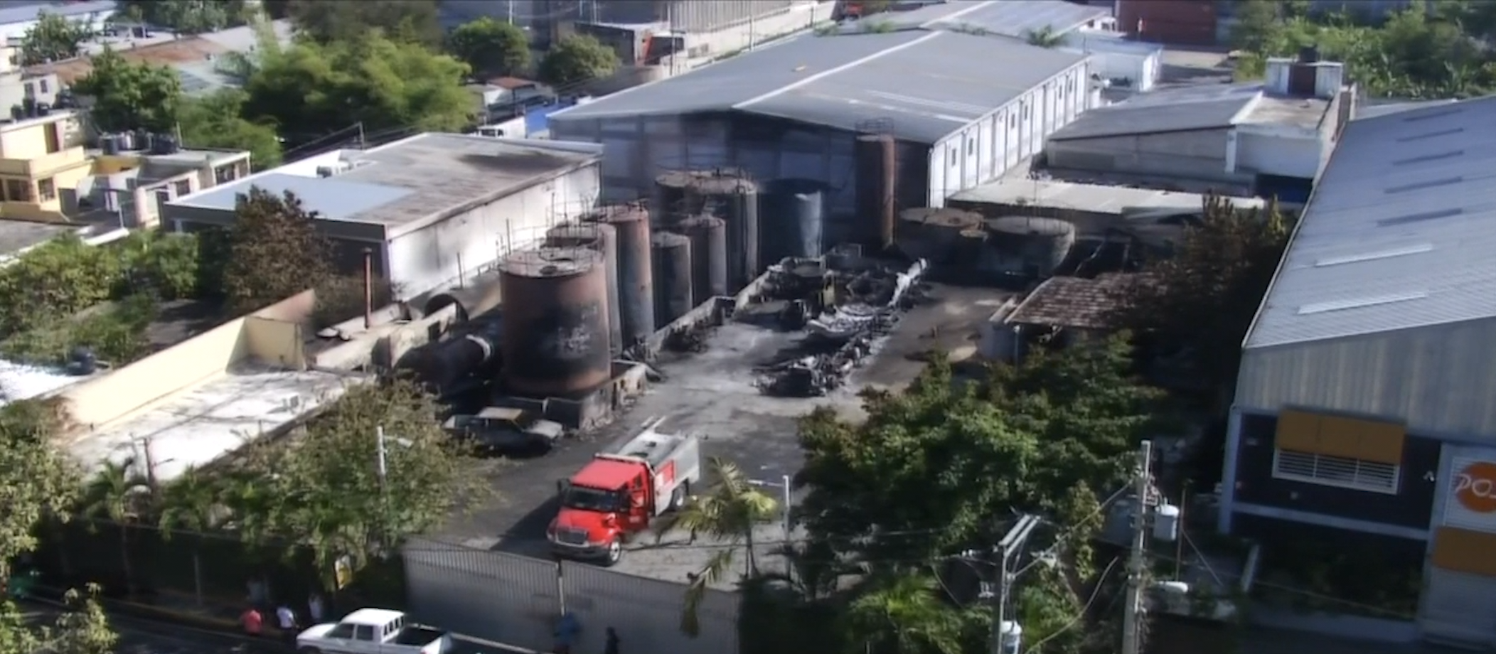 Tres Personas Heridas Dejó El Incendio En La Empresa De Combustibles En Villa Aura