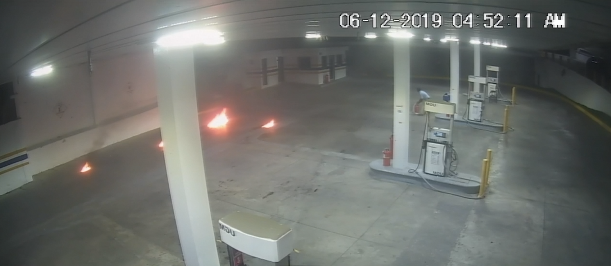 Estación De GLP En Los Ríos Víctima De Atentado Con Bombas Molotov Por Desaprensivos