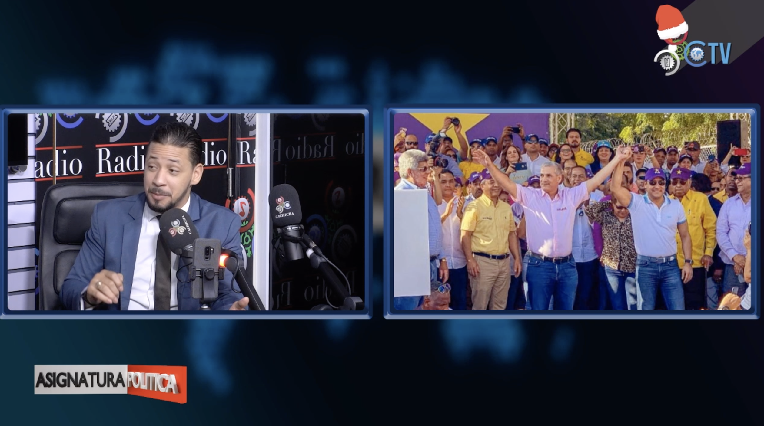 Caravana De Gonzalo Castillo Llenó Las Expectativas En Santiago Con La Proclamación De Abel Martínez