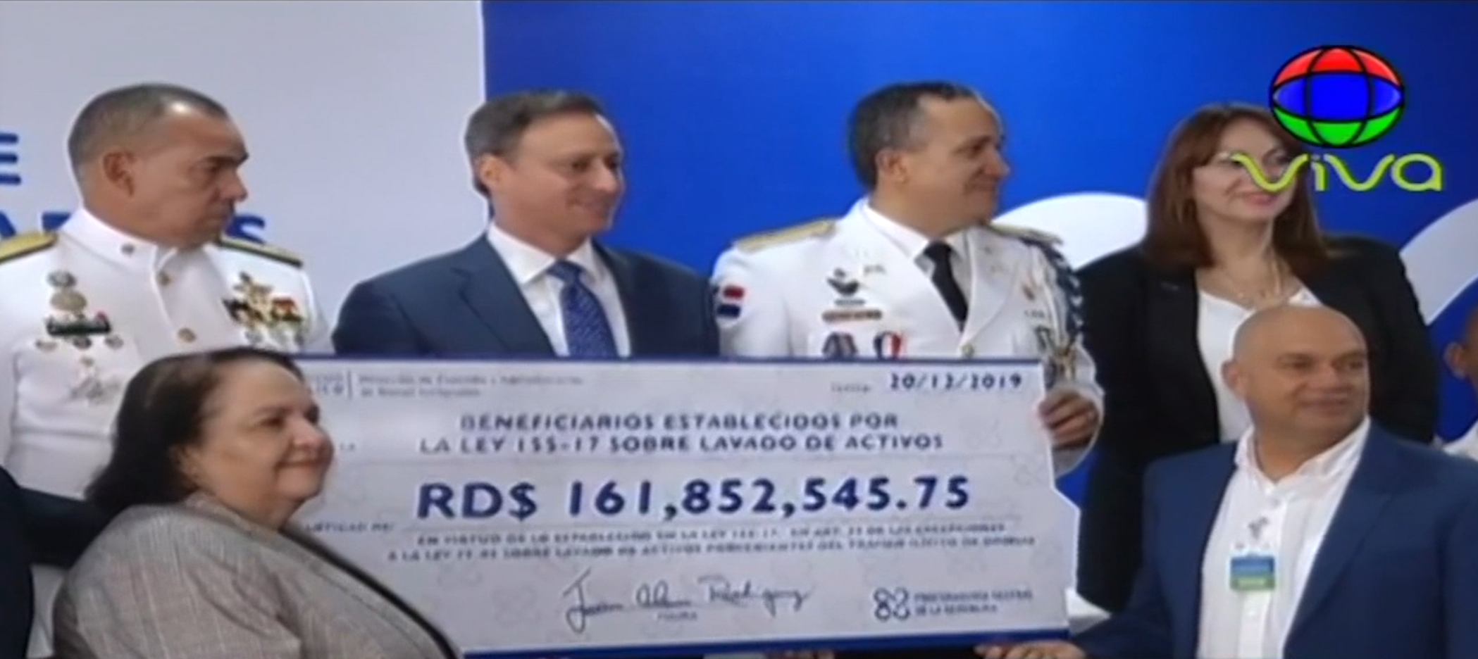 Procuraduría Entrega RD$161 Millones A Instituciones Y ONG´s Decomisados Del Narco