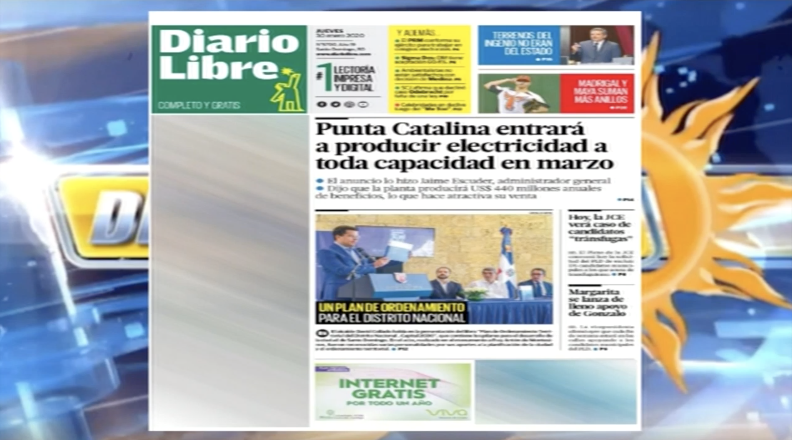 Infórmate Con Las Portadas De Los Principales Periódicos De Hoy 30 De Enero 2020