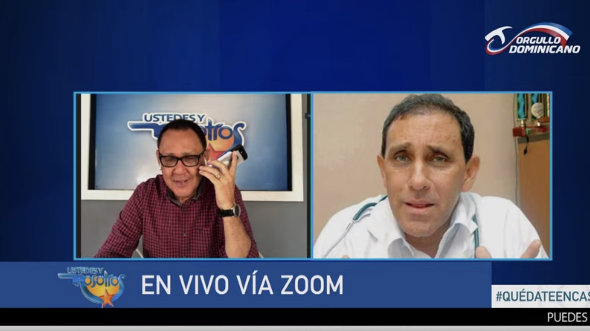 El Dr. Cruz Jiminían Se Recupera Al Paso Desde Su Casa