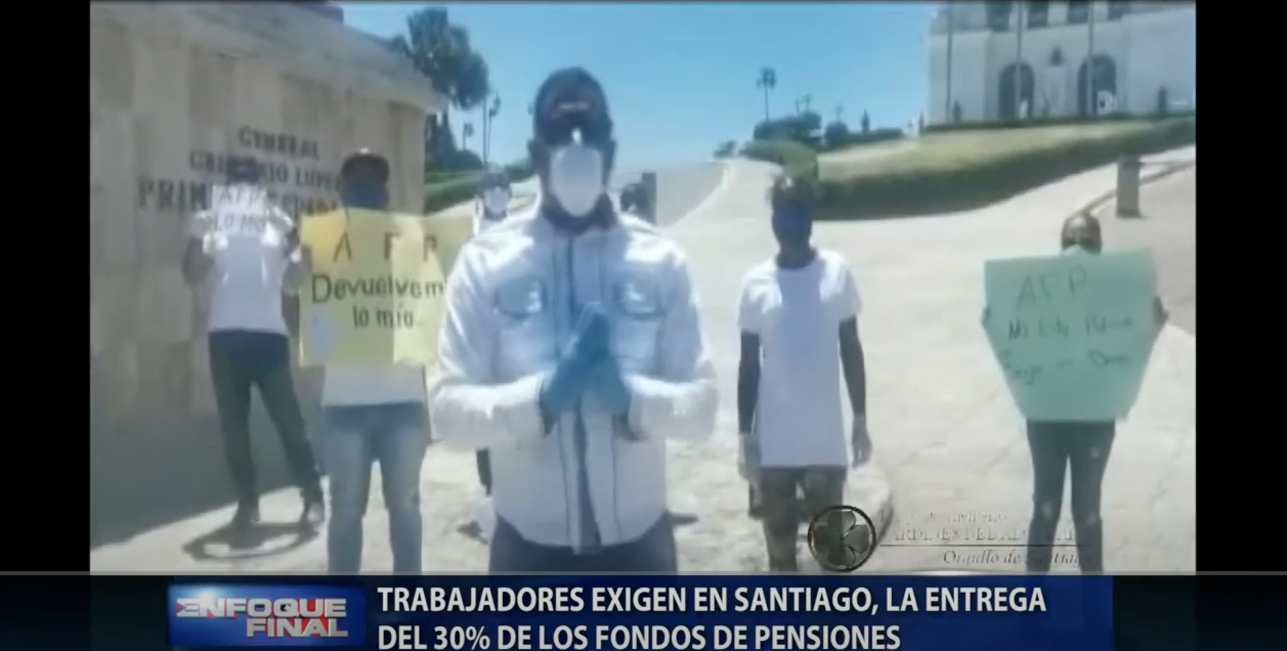 En Santiago Personas Trabajadores Exigen La Entrega Del 30% De La AFP