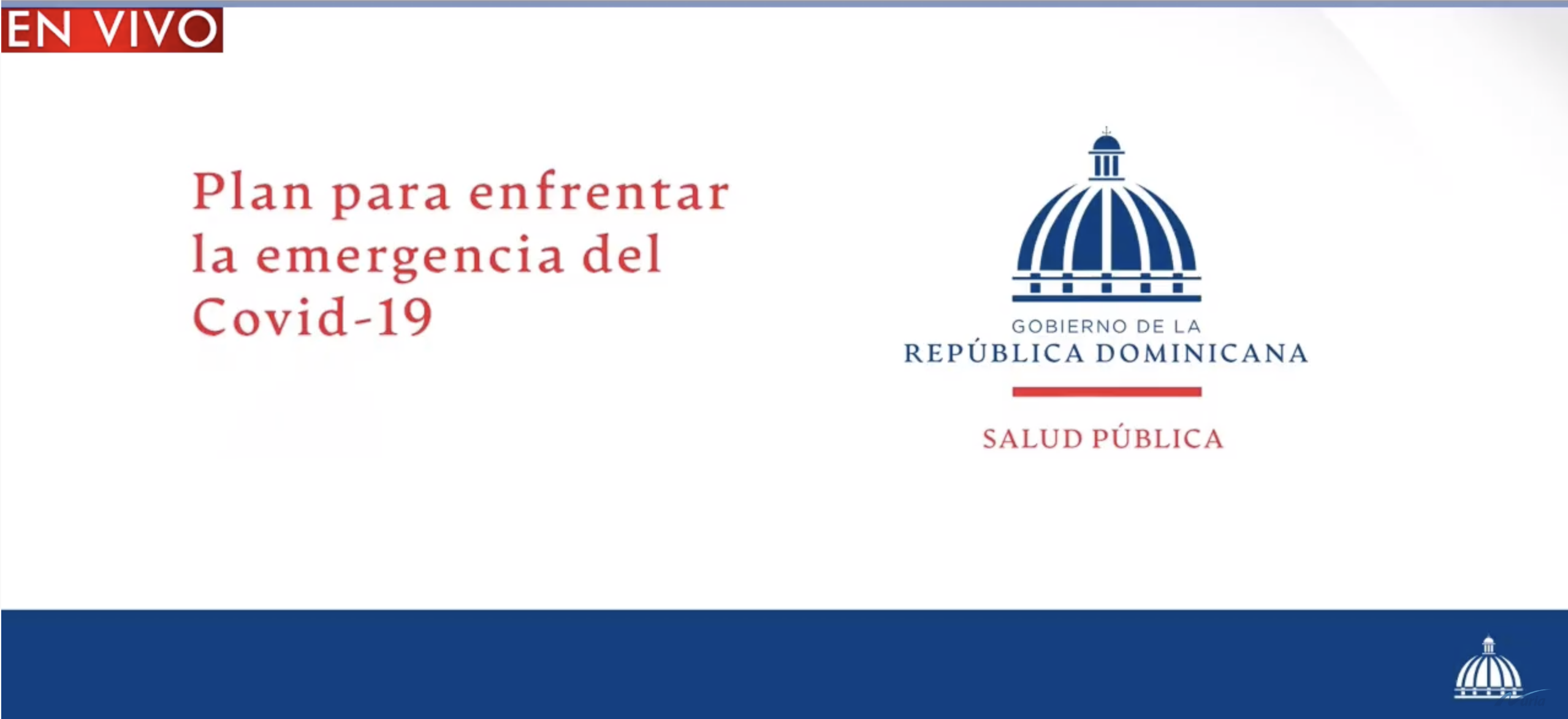 EN VIVO: Gobierno Presenta Su Plan Para Enfrentar La Emergencia Del COVID-19