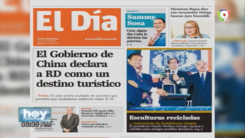 El Gobierno De China Declara A RD Como Un Destino Turístico