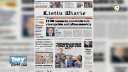 Estados Unidos Anuncia Combatir La Corrupción En Latinoamérica