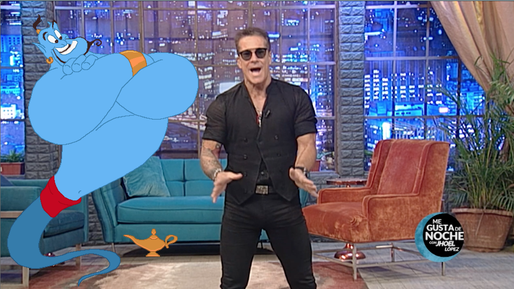 ¡Increíble! Jhoel López Se Convierte En Fernando Carrillo Gracias A La Magia Del Genio De La Lámpara