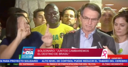Bolsonaro: “Juntos Cambiaremos El Destino De Brasil”