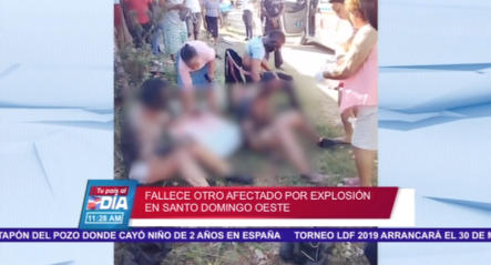 Fallece Otro Afectado Por Explosión En Santo Domingo