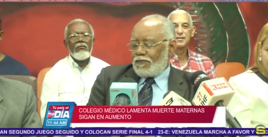 Colegio Médico Dominicano Lamenta Que Muertes Maternas Sigan En Aumento