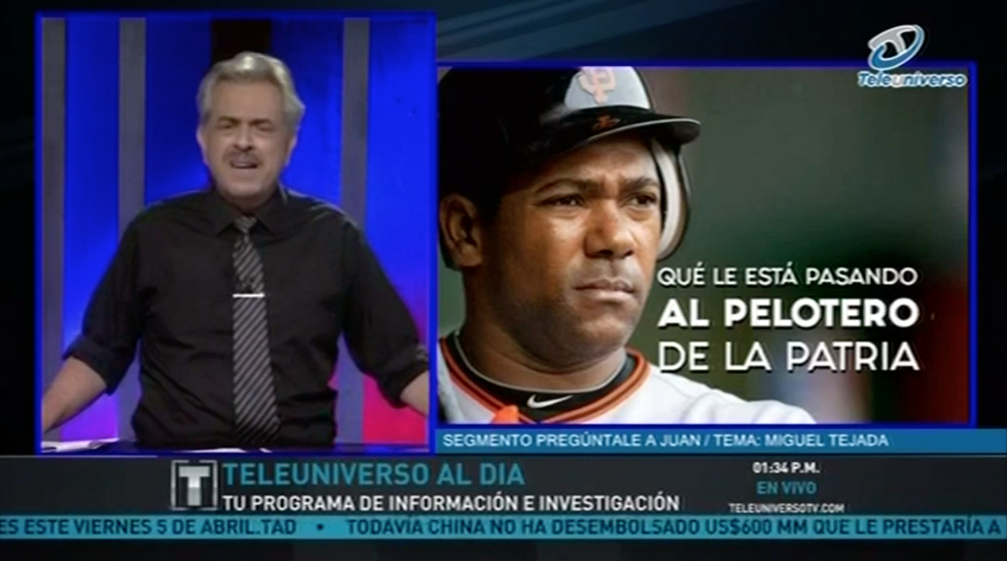 Juan La Mur ¿Qué Le Está Pasando Al Pelotero De La Patria Miguel Tejada?
