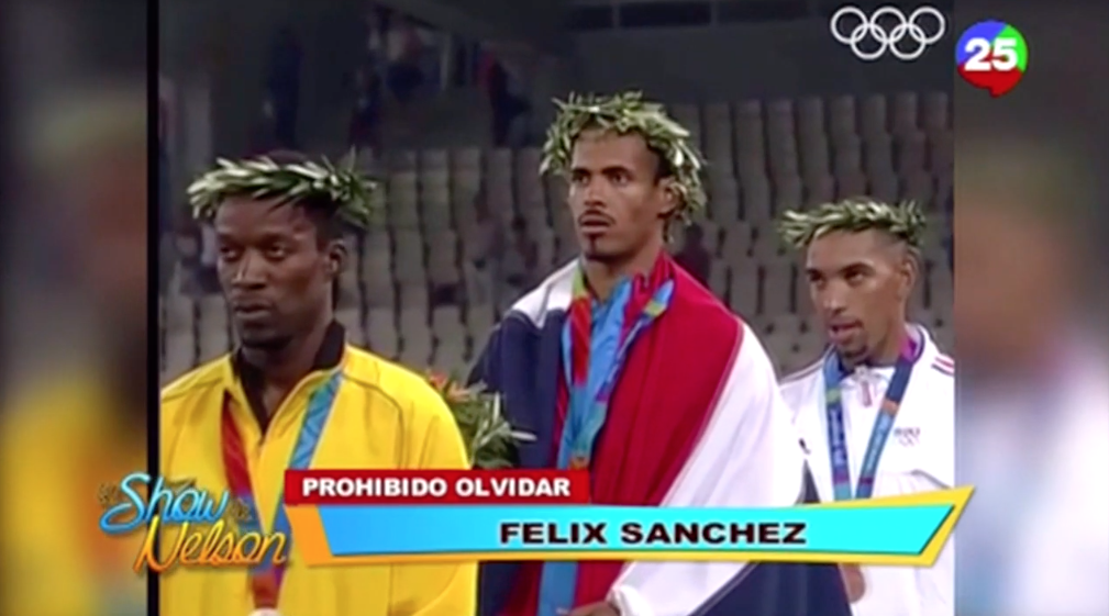 Prohibido Olvidar La Medalla De Oro Que Gano Félix Sánchez En Atenas