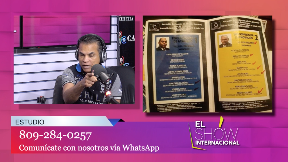 Fausto Polanco Rechaza Cualquier Otro Dictamen Que No Sea Nuevas Elecciones En Acroarte