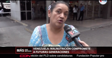 Malnutrición Compromete A Futuras Generaciones En Venezuela