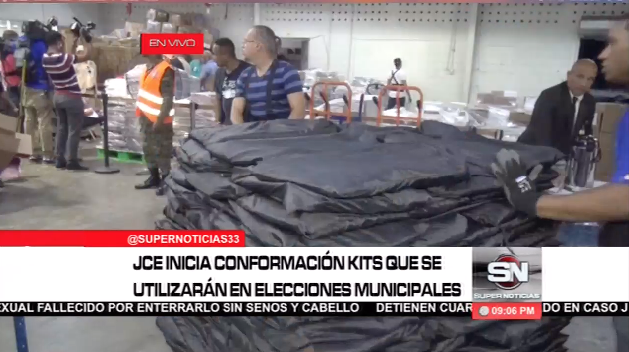 JCE Inicia Conformación Kits Que Se Utilizarán En Elecciones Municipales