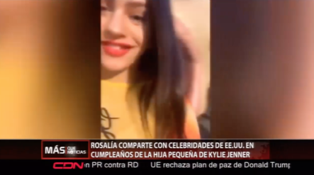 Rosalía Comparte Con Celebridades De EEUU En Cumpleaños De La Hija De Kylie Jenner