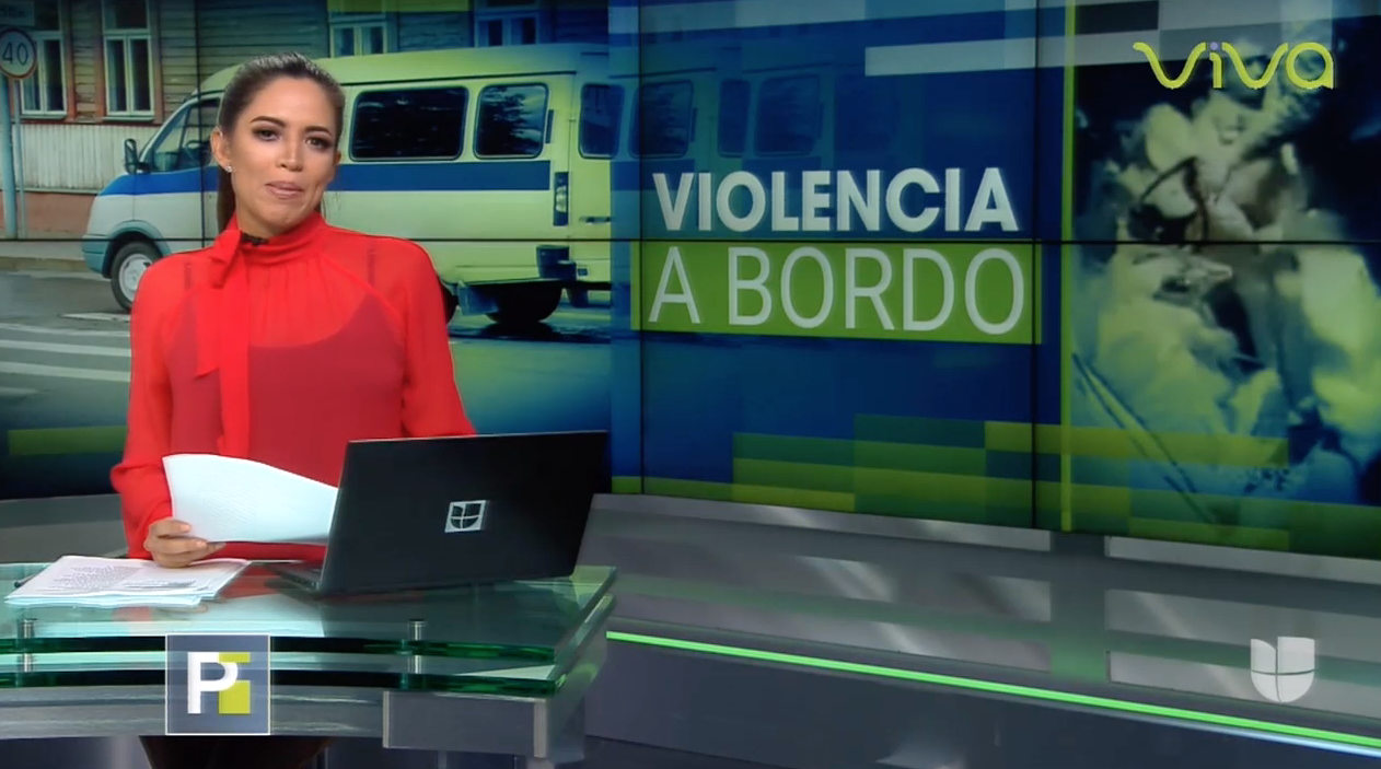 ¡Violencia A Bordo! No Solo En RD Se Realizan Atracos Así