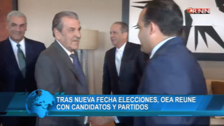 Tras Nueva Fecha De Elecciones, Misión De La OEA Escucha Lideres Por Crisis Electoral