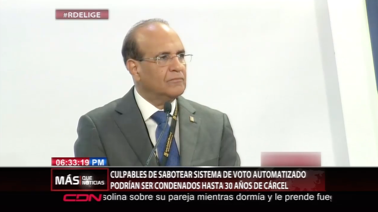 Culpables De Sabotear Sistema De Voto Automatizado Podrían Ser Condenados Hasta 30 Años De Cárcel