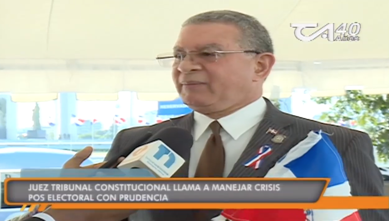 Tribunal Constitucional Llama A Manejar Crisis Pos Electoral Con Prudencia