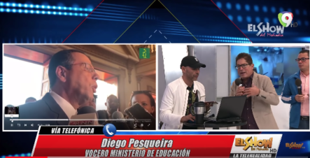 Diego Pesqueira Comenta Sobre Situación Ruptura De Butacas En Escuela En El Show Del Mediodía