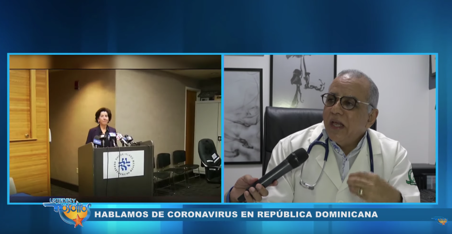 Hablando Sobre El Coronavirus En RD Con El Dr. Plutarco Arias