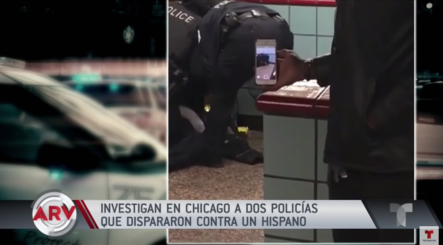 Graban A Policías Disparando Contra Un Hombre En El Metro De Chicago