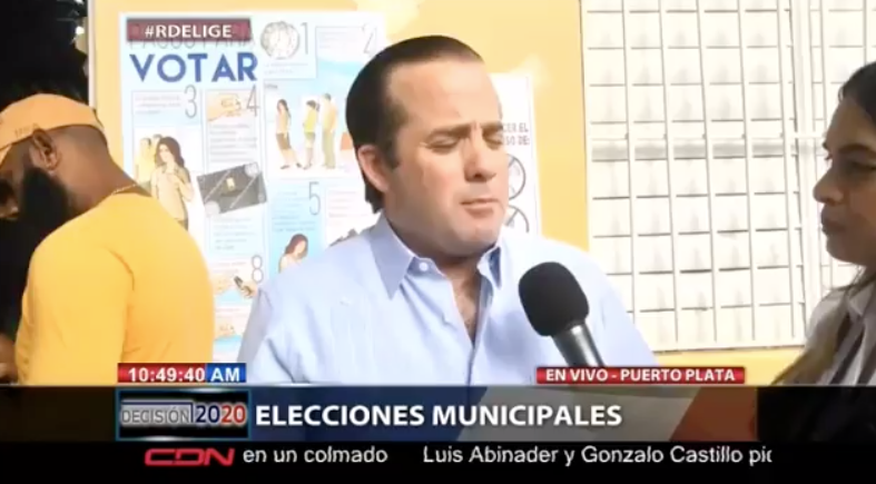 José Ignacio Paliza, Ejerció Su Derecho Al Voto