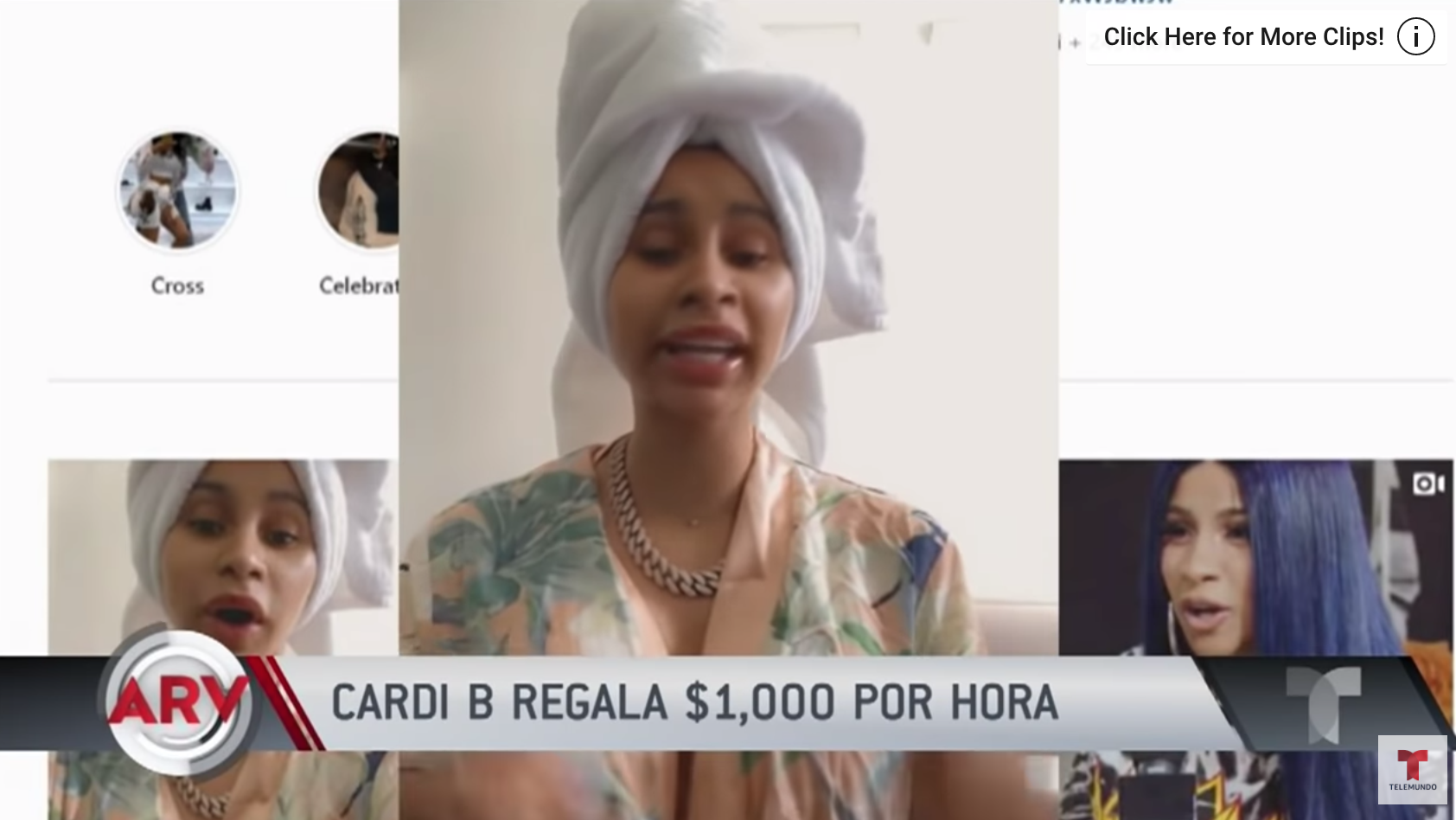 Cardi B Revela Cómo Regalará $1,000 Por Hora A Causa Del COVID-19