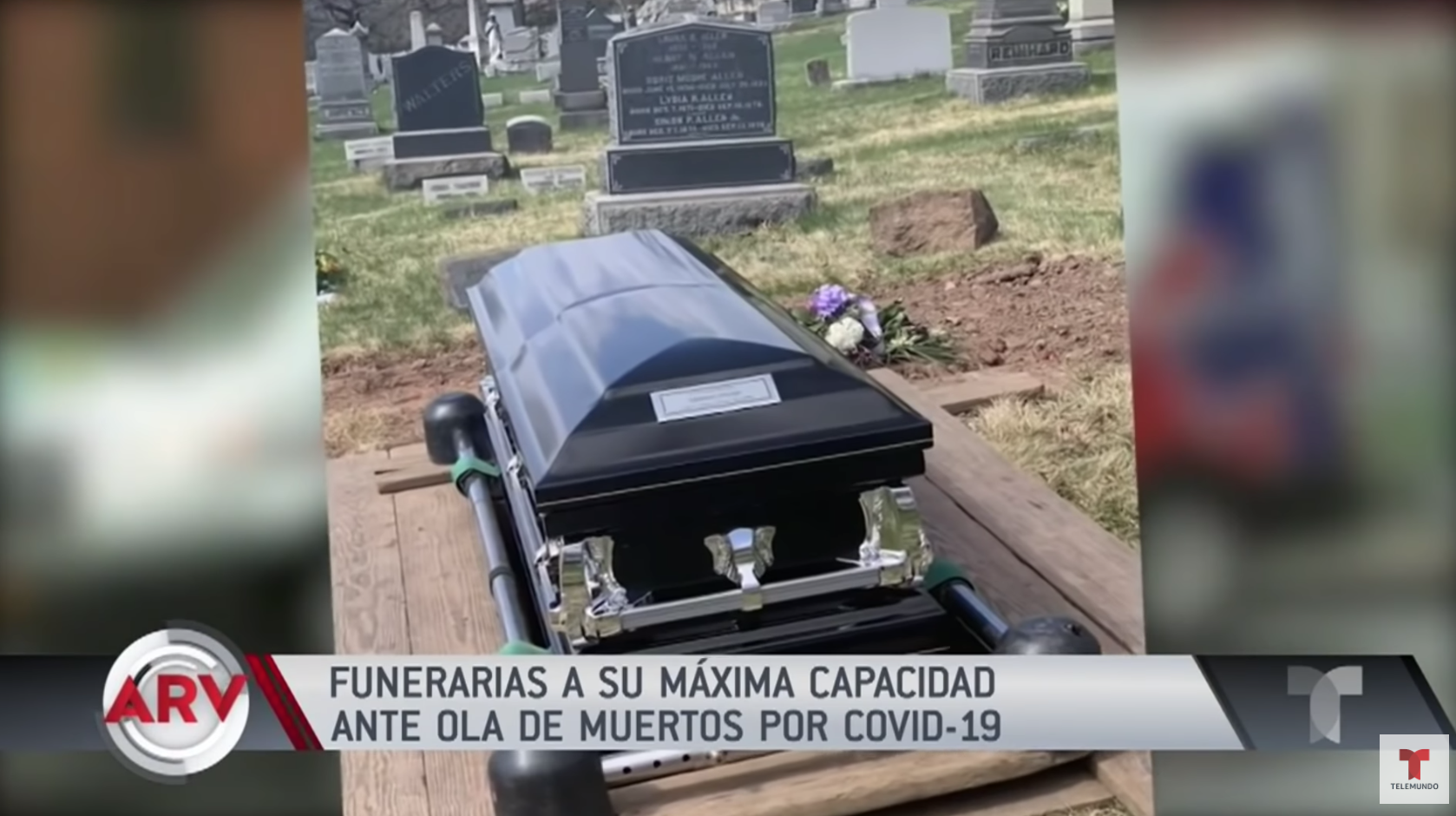 Funerarias De Nueva York Llegan A Su Máxima Capacidad
