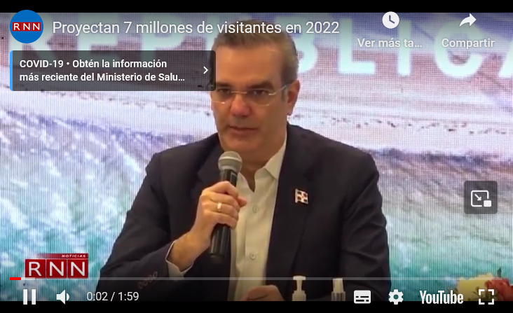 Proyectan 7 Millones De Visitantes A República Dominicana En 2022