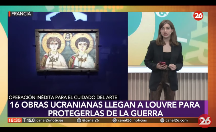 EL MUSEO SORPRENDE CON ACCIÓN HEROICA PARA LOS UCRANIANOS.